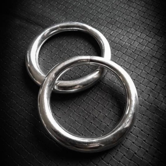 Silver Plated Ears Weight OR Bracelet/Bangles - Picture 2 of 3